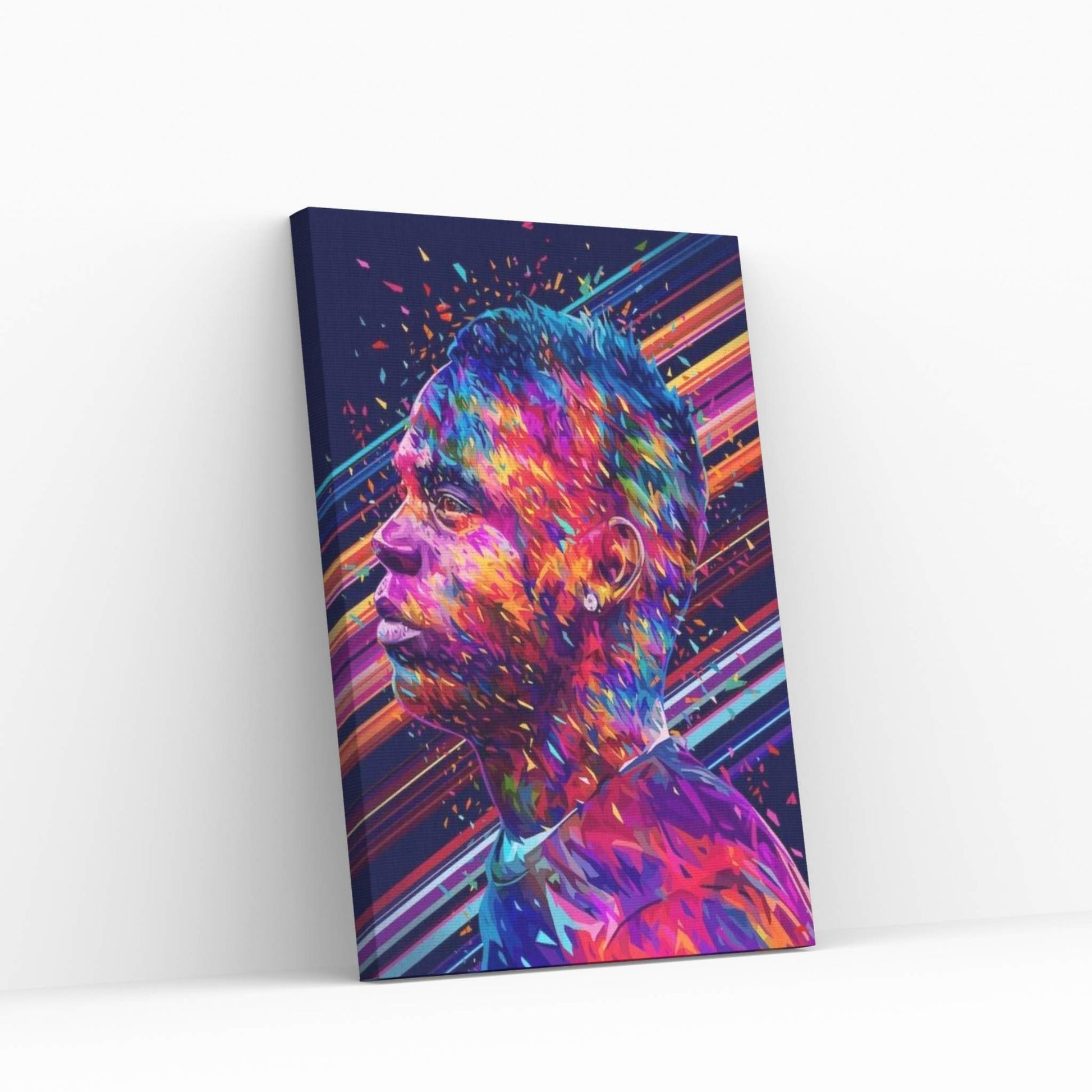 Balotelli Canvas Wall Art - Y Canvas