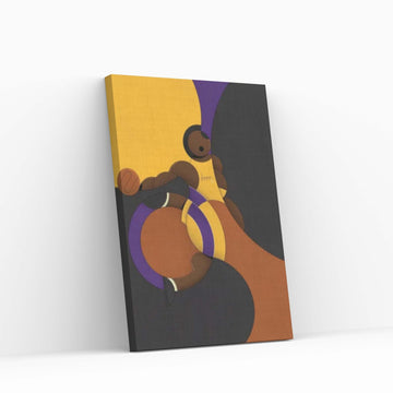 Kobe Canvas Wall Art - Y Canvas
