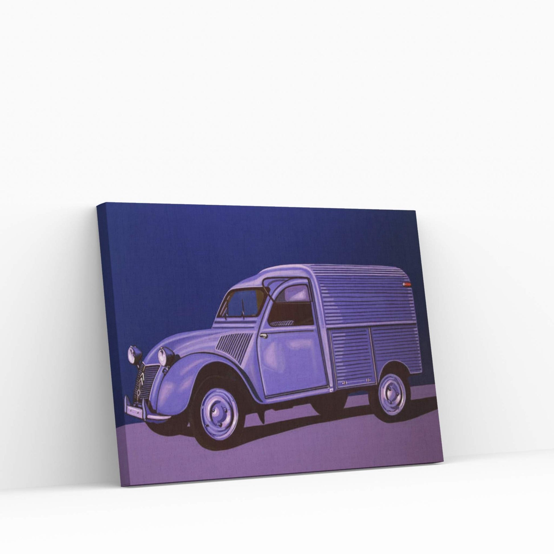 Citroen 2CV AZU 1957 Canvas Wall Art - Y Canvas