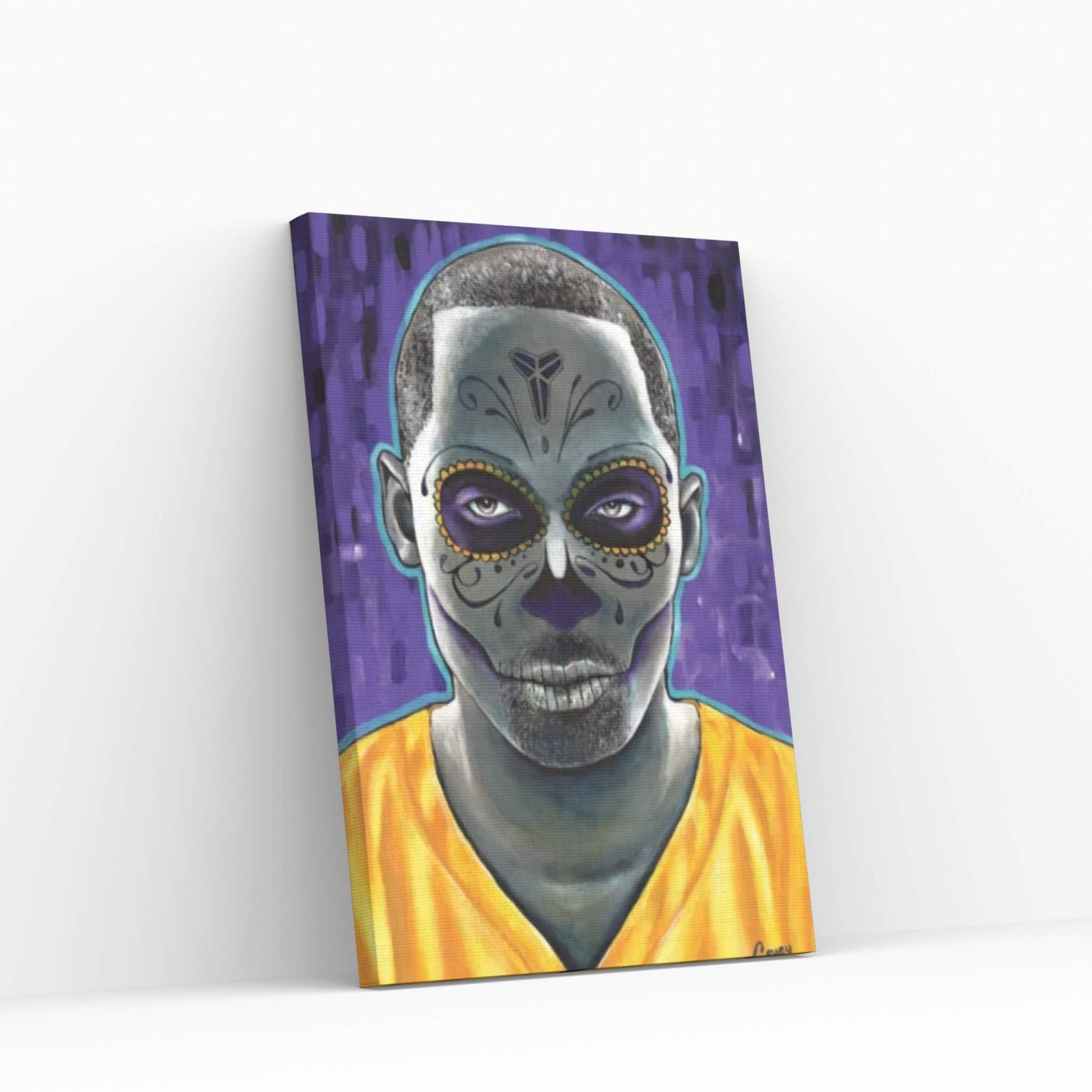 Mamba De Los Lakers Canvas Wall Art - Y Canvas