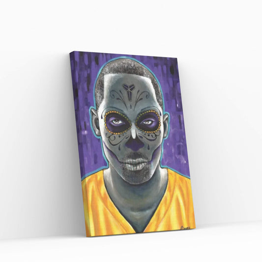 Mamba De Los Lakers Canvas Wall Art - Y Canvas