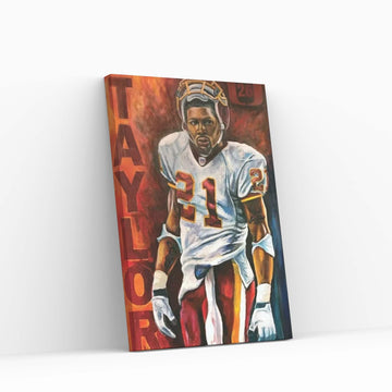 Sean Taylor Canvas Wall Art - Y Canvas