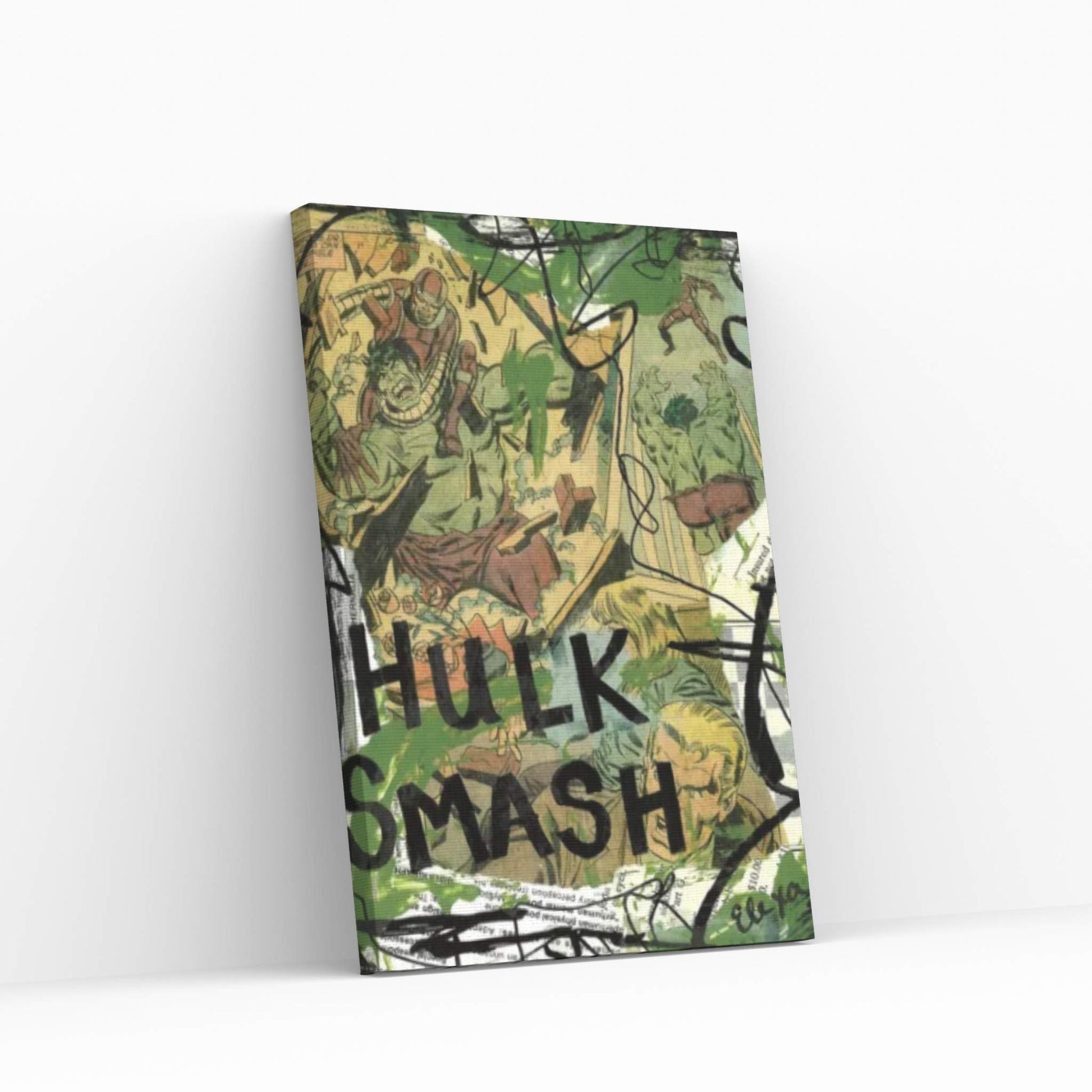 Hulk Canvas Wall Art - Y Canvas