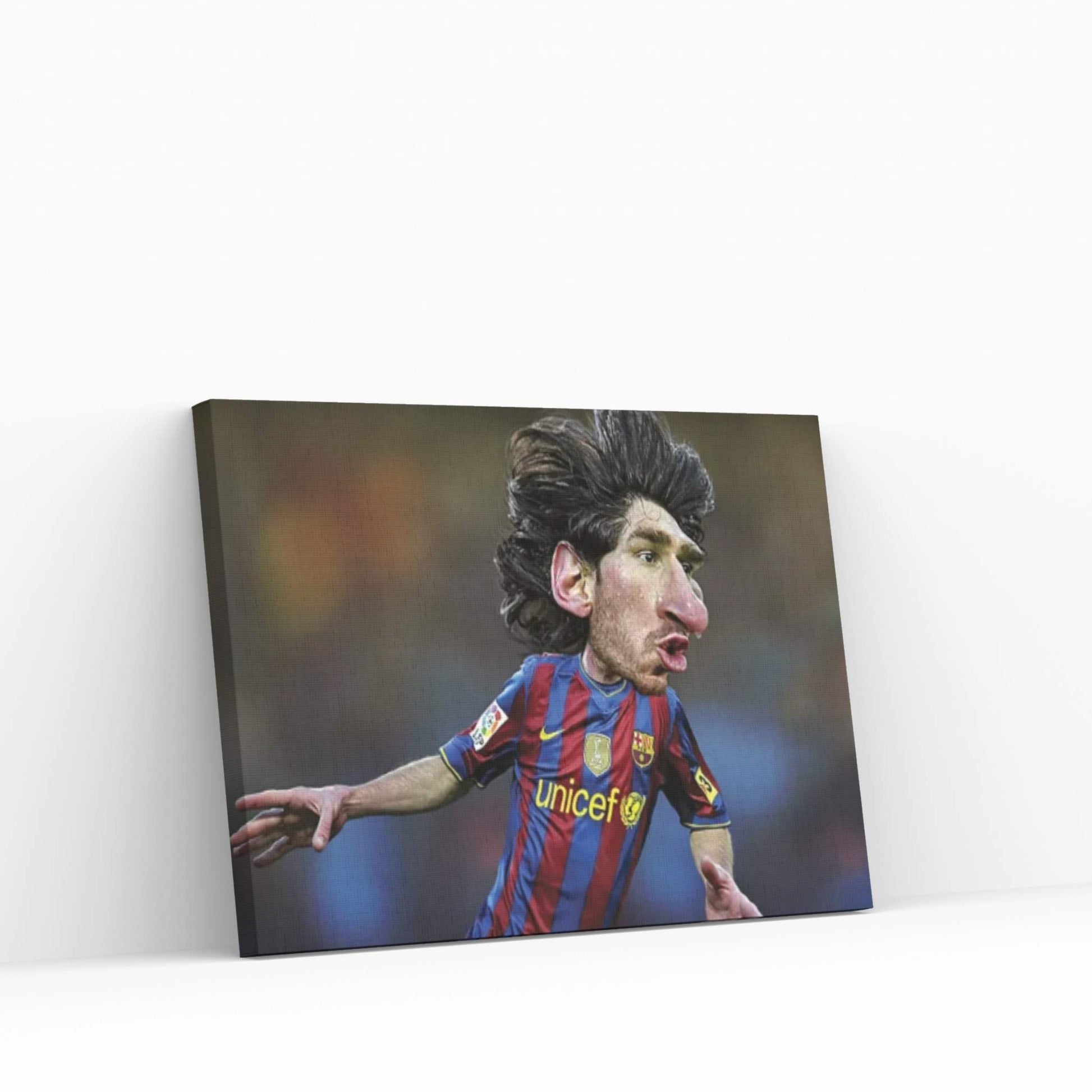 Lionel Messi Canvas Wall Art - Y Canvas