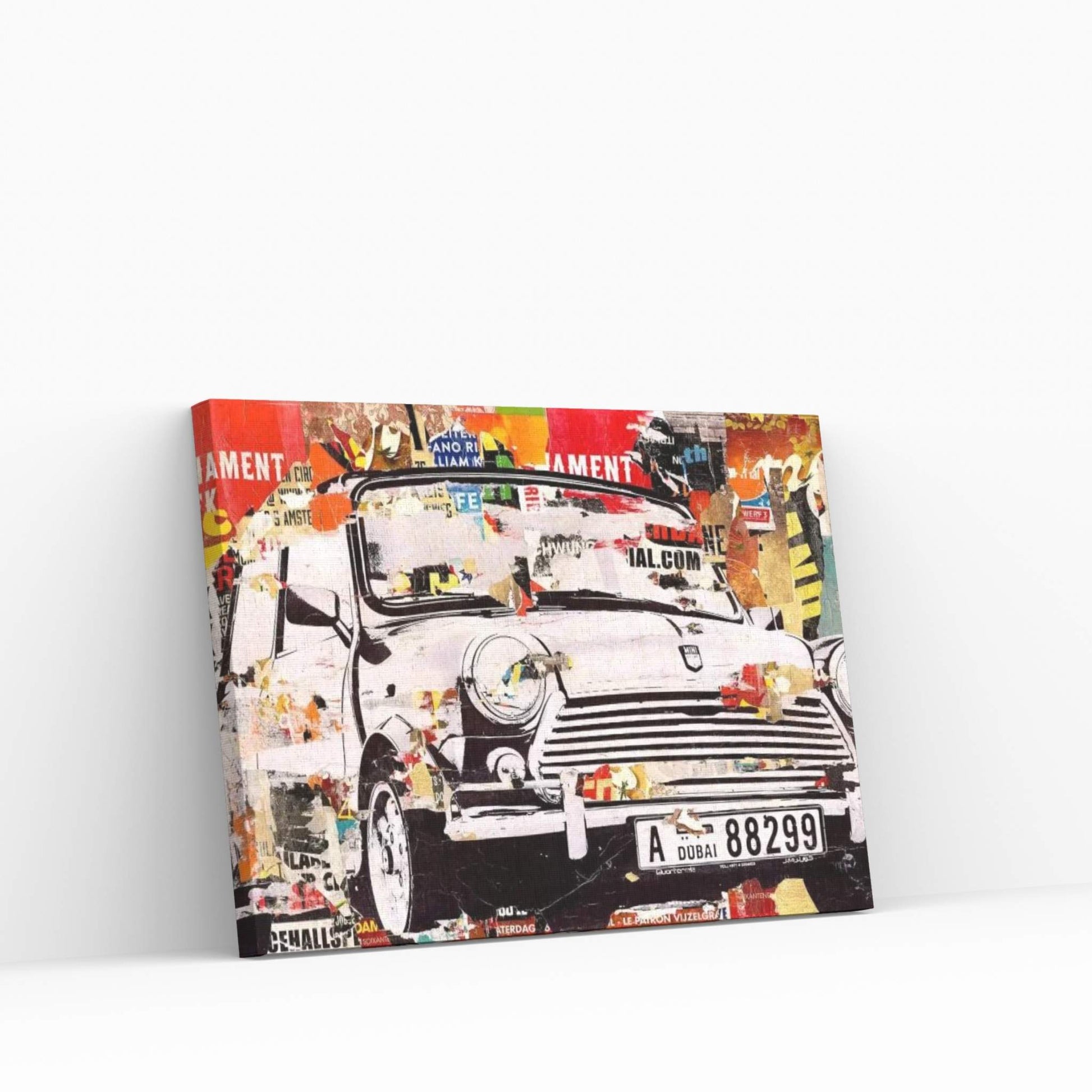 Dude, Where's My Mini? Canvas Wall Art - Y Canvas