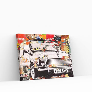 Dude, Where's My Mini? Canvas Wall Art - Y Canvas