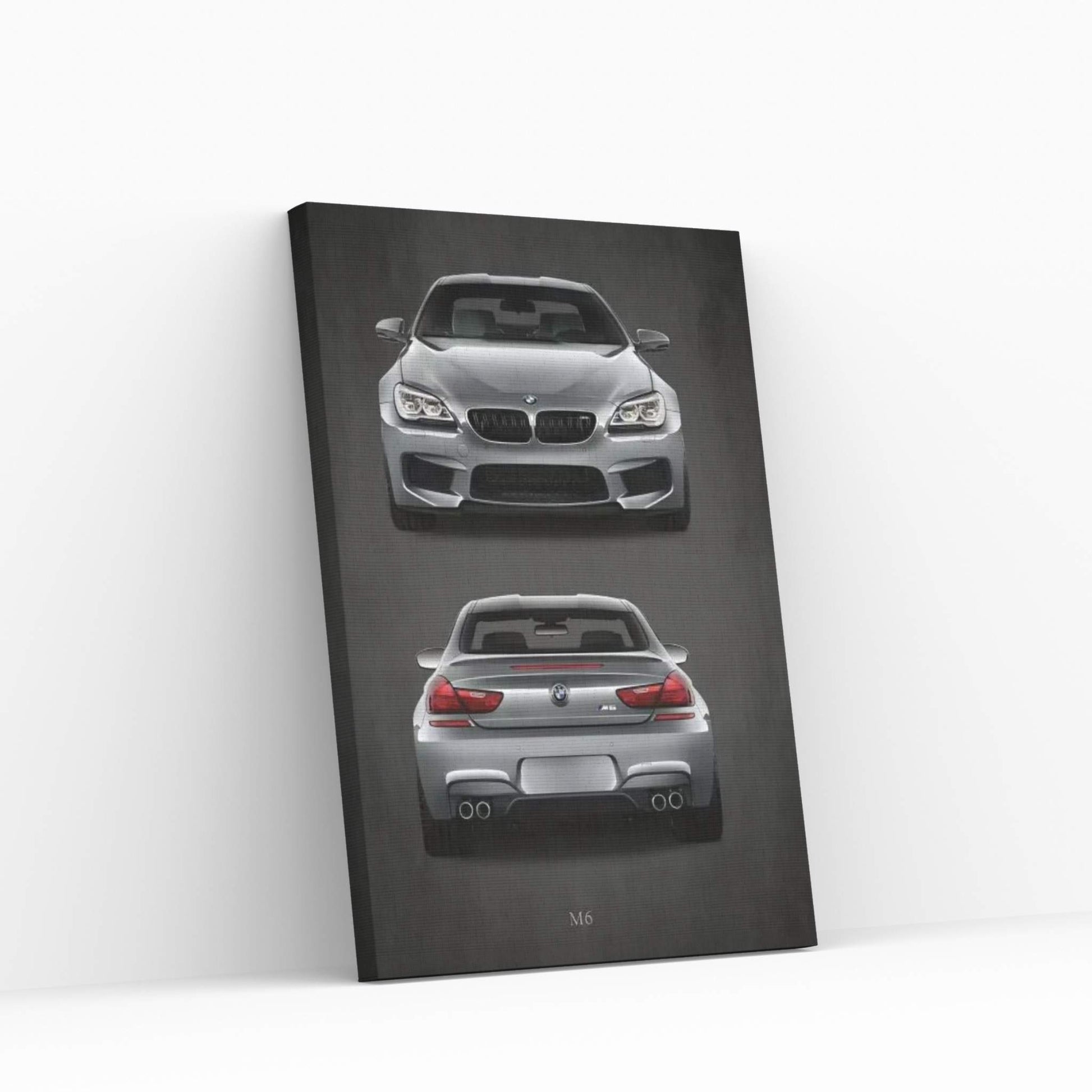 BMW M6 Canvas Wall Art - Y Canvas