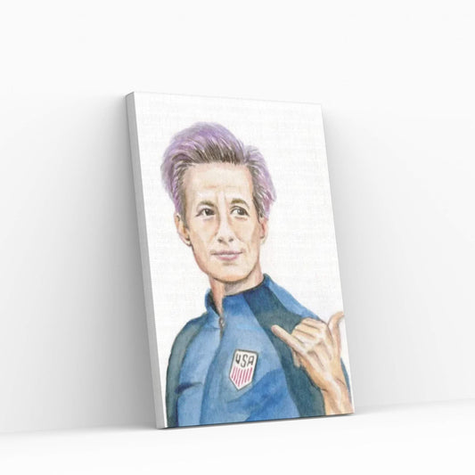 Megan Rapinoe Canvas Wall Art - Y Canvas