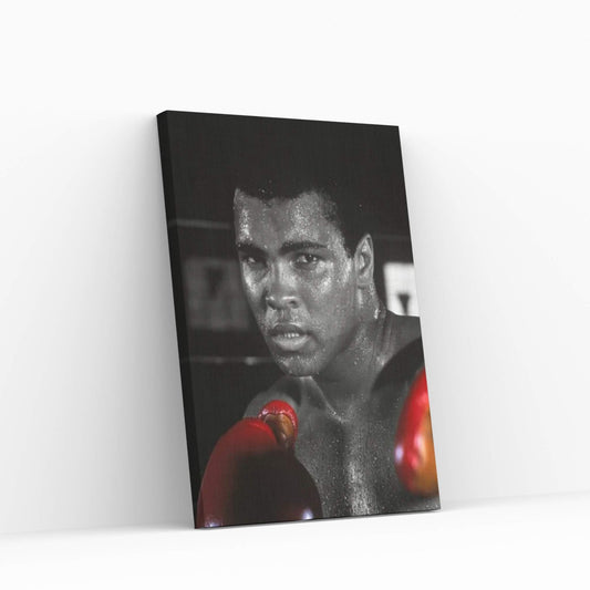 Muhammad Ali In Training Canvas Wall Art - Y Canvas