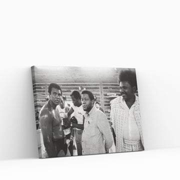 Muhammad Ali, Promoter And Training Team Canvas Wall Art - Y Canvas