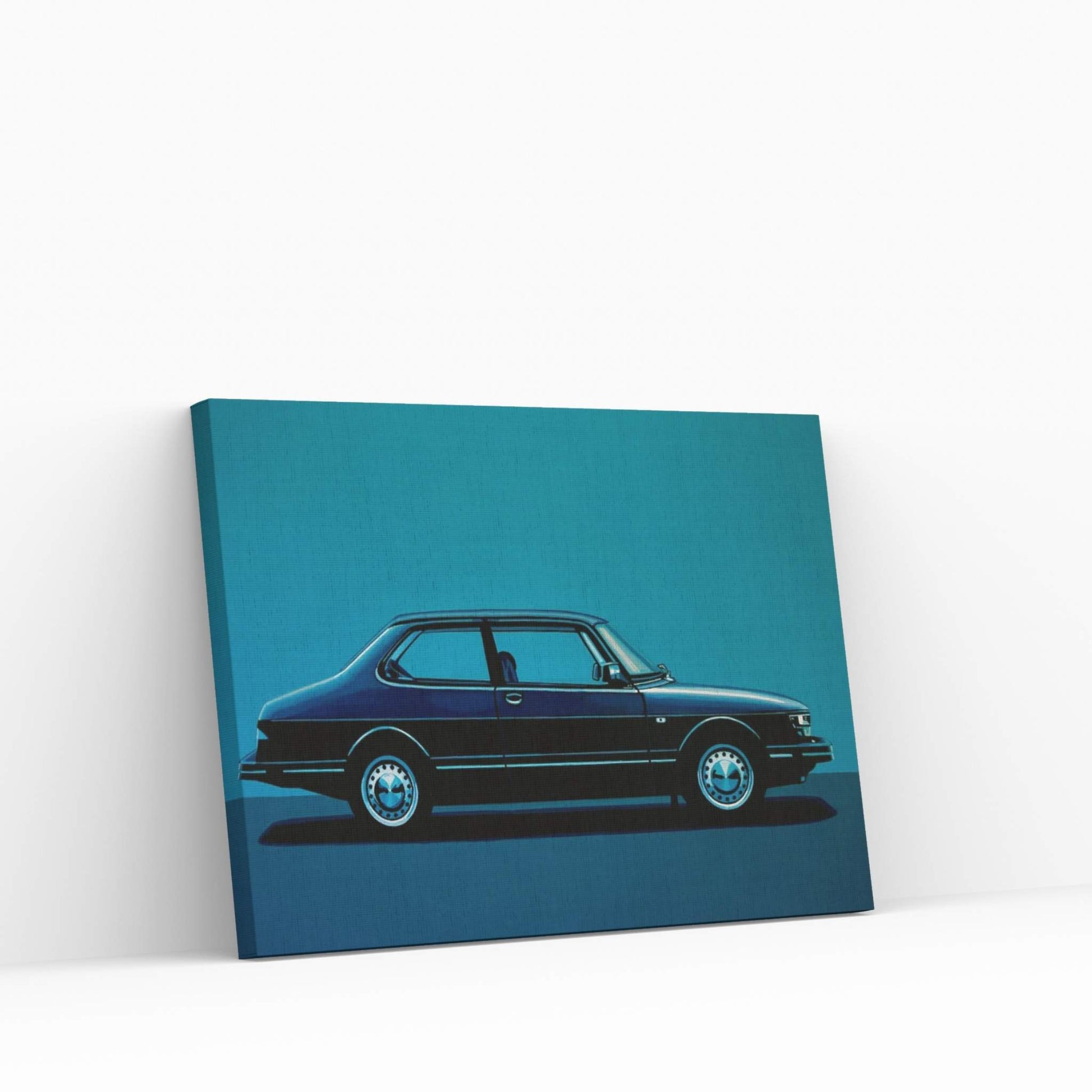 Saab 90 1985 Canvas Wall Art - Y Canvas