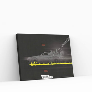 Back To The Future 30th Anniversary Canvas Wall Art - Y Canvas