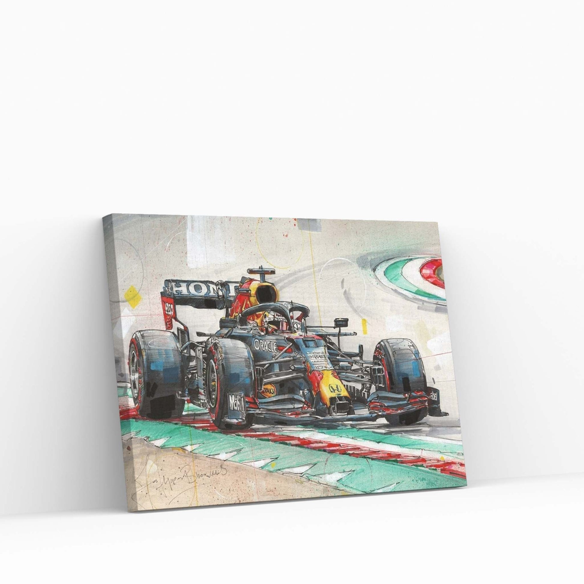 Max Verstappen Canvas Wall Art - Y Canvas