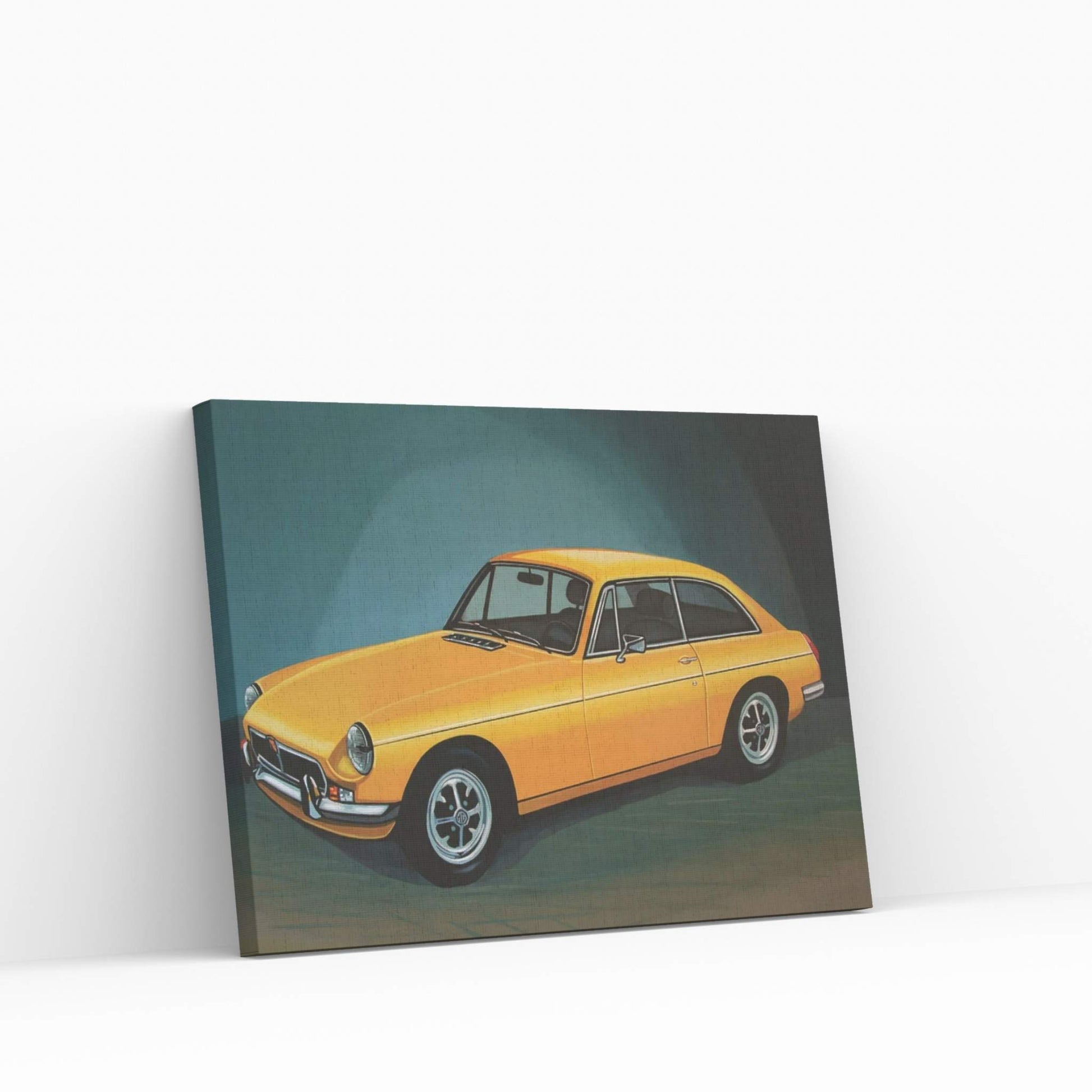 MGB GT 1966 Canvas Wall Art - Y Canvas