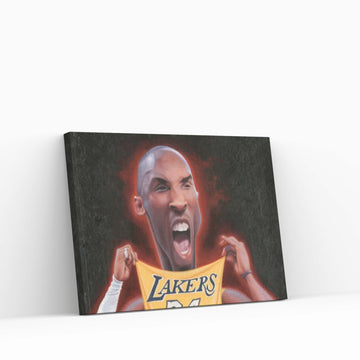 Kobe Bryant Canvas Wall Art - Y Canvas