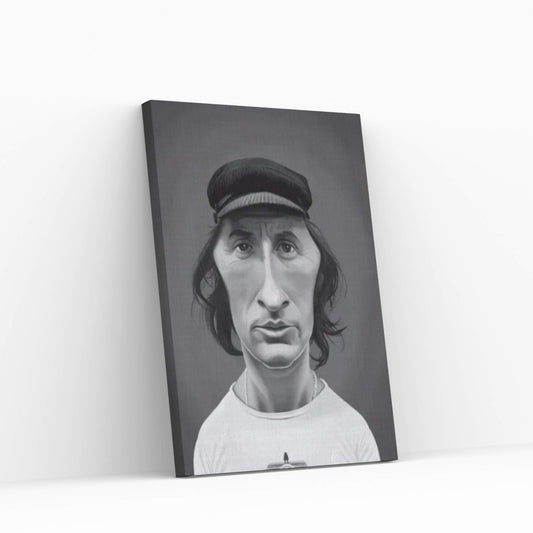 Jackie Stewart Canvas Wall Art - Y Canvas