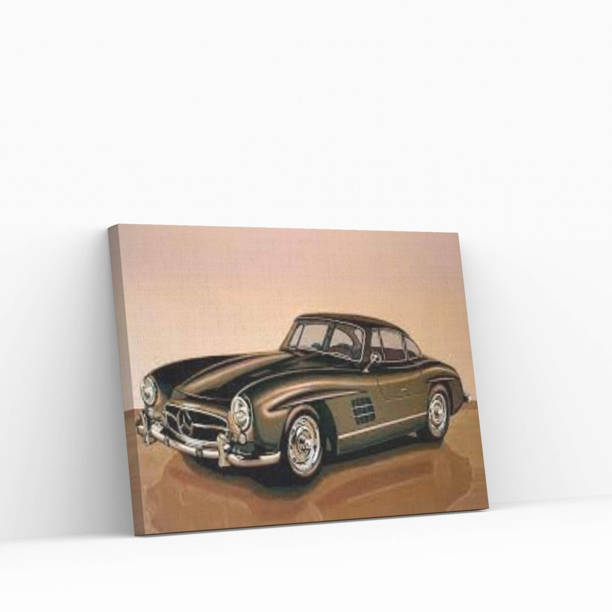 Mercedes Benz 300 SL 1954 Canvas Wall Art - Y Canvas