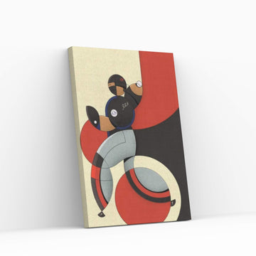 Piazza Delivery Canvas Wall Art - Y Canvas