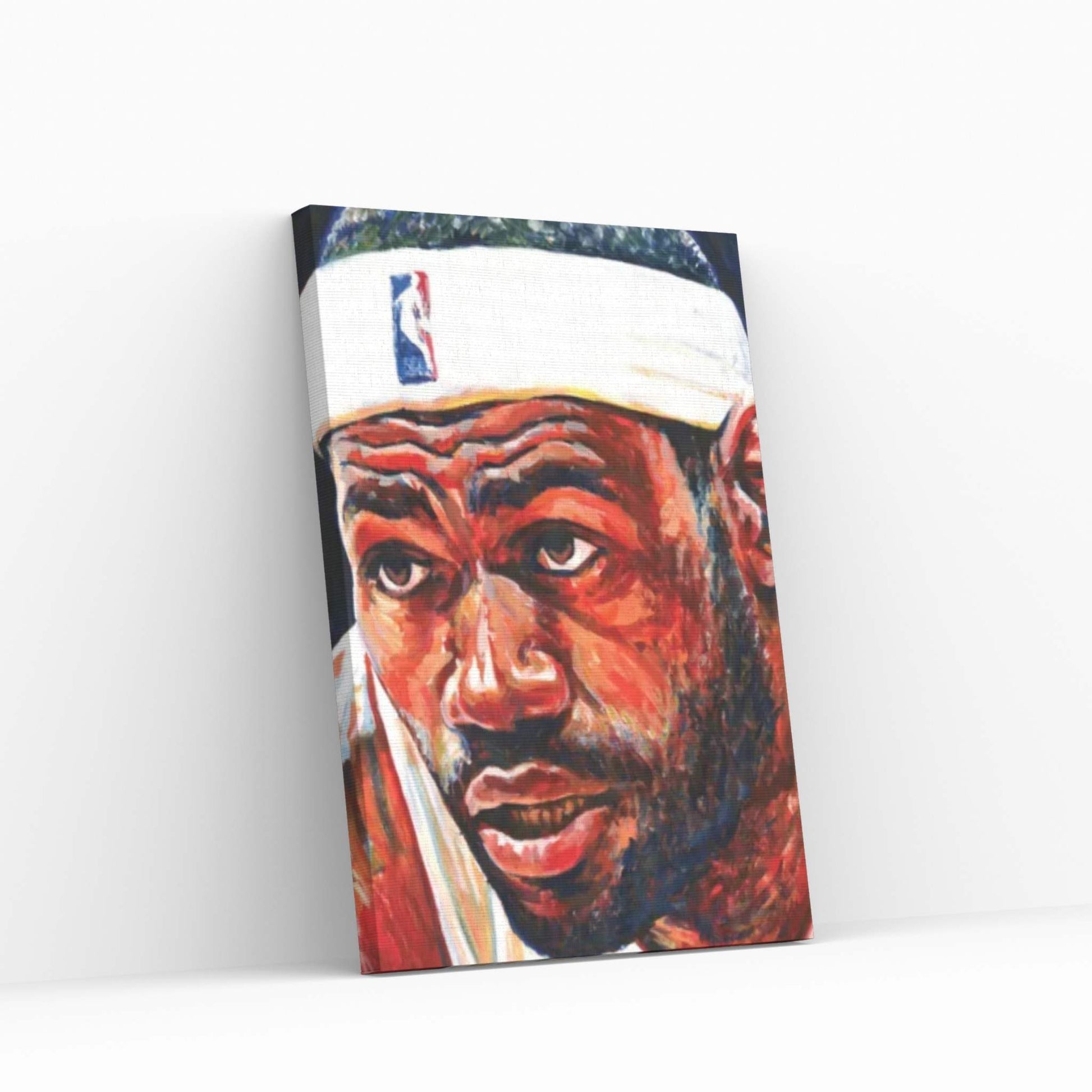 Lebron James Canvas Wall Art - Y Canvas