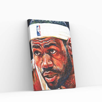 Lebron James Canvas Wall Art - Y Canvas