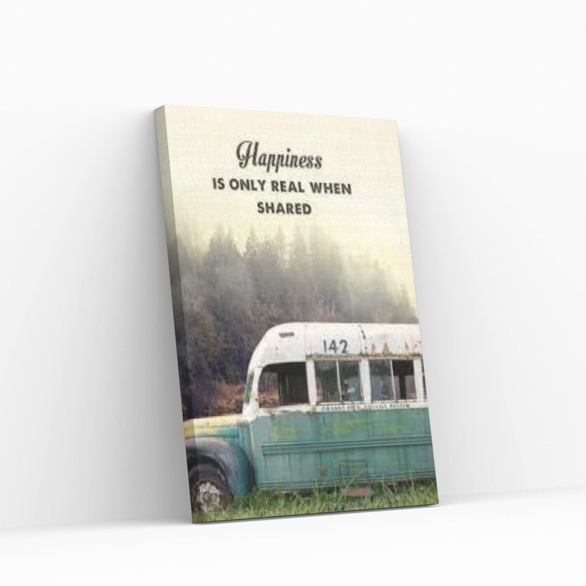 Into The Wild Travel Movie Art Canvas Wall Art - Y Canvas
