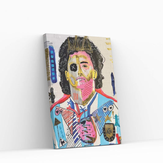 D10S NewsPaper Canvas Wall Art - Y Canvas