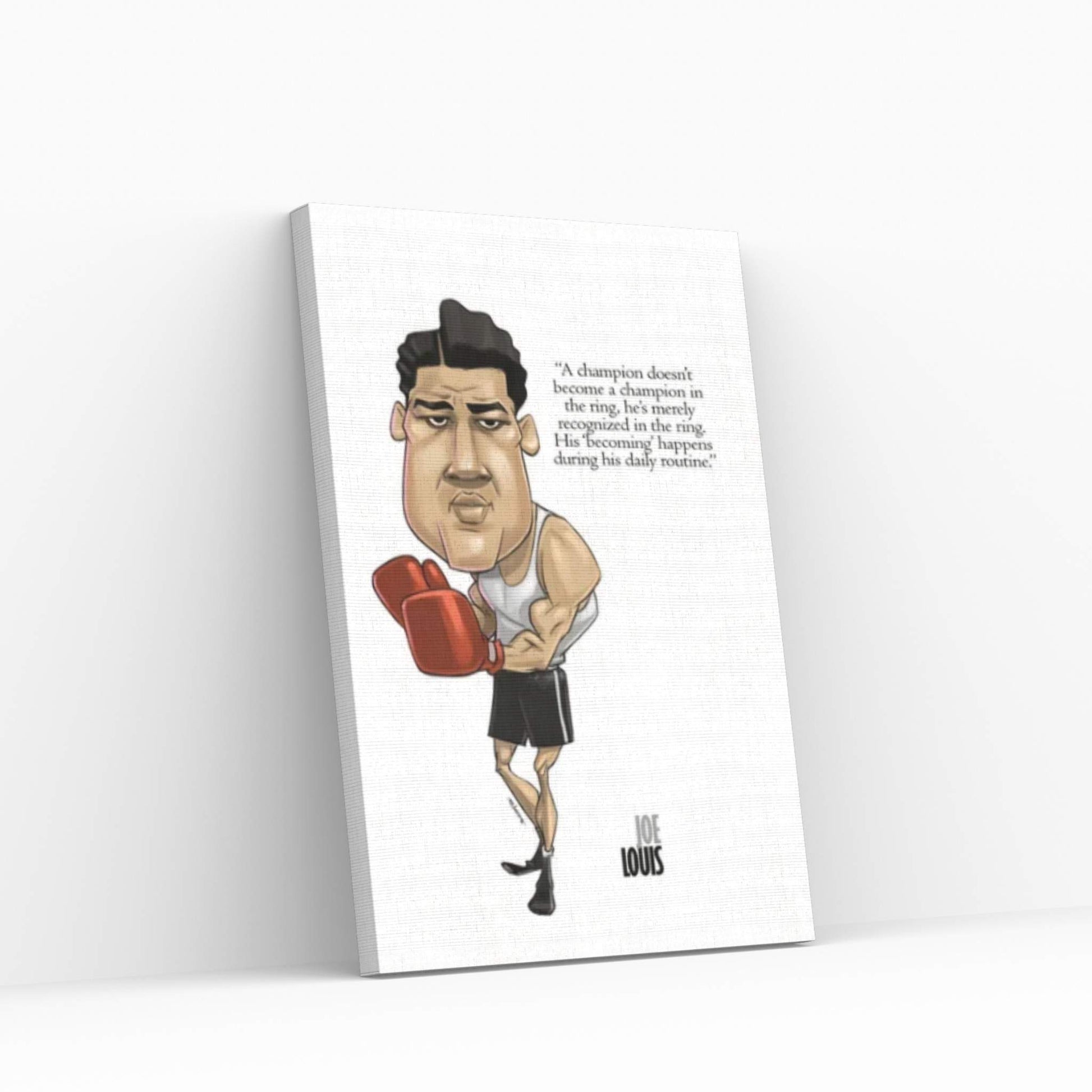 Joe Louis Canvas Wall Art - Y Canvas
