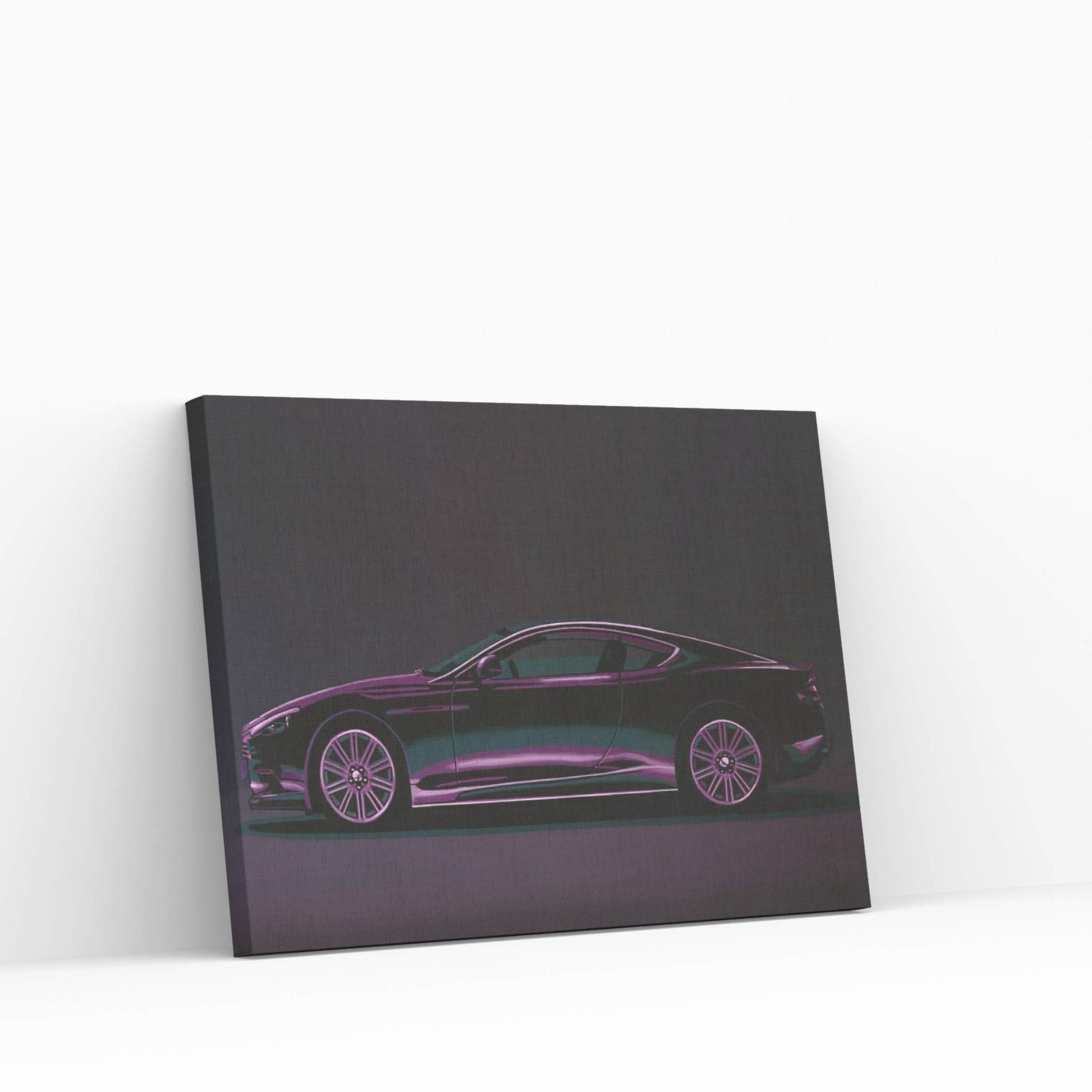 Aston Martin DBS V12 2007 Canvas Wall Art - Y Canvas