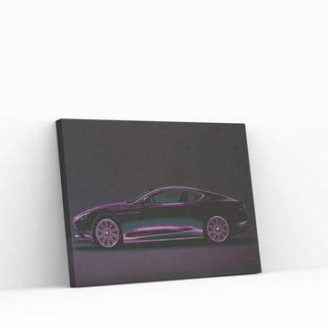 Aston Martin DBS V12 2007 Canvas Wall Art - Y Canvas