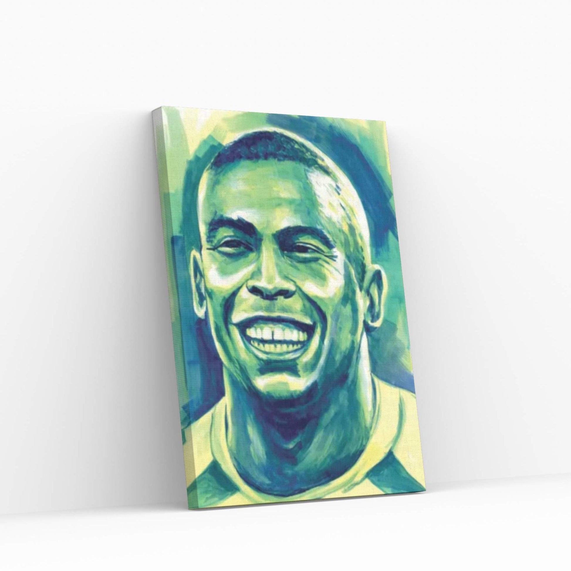 Ronaldo - 2002 Fifa World Cup Winner Canvas Wall Art - Y Canvas