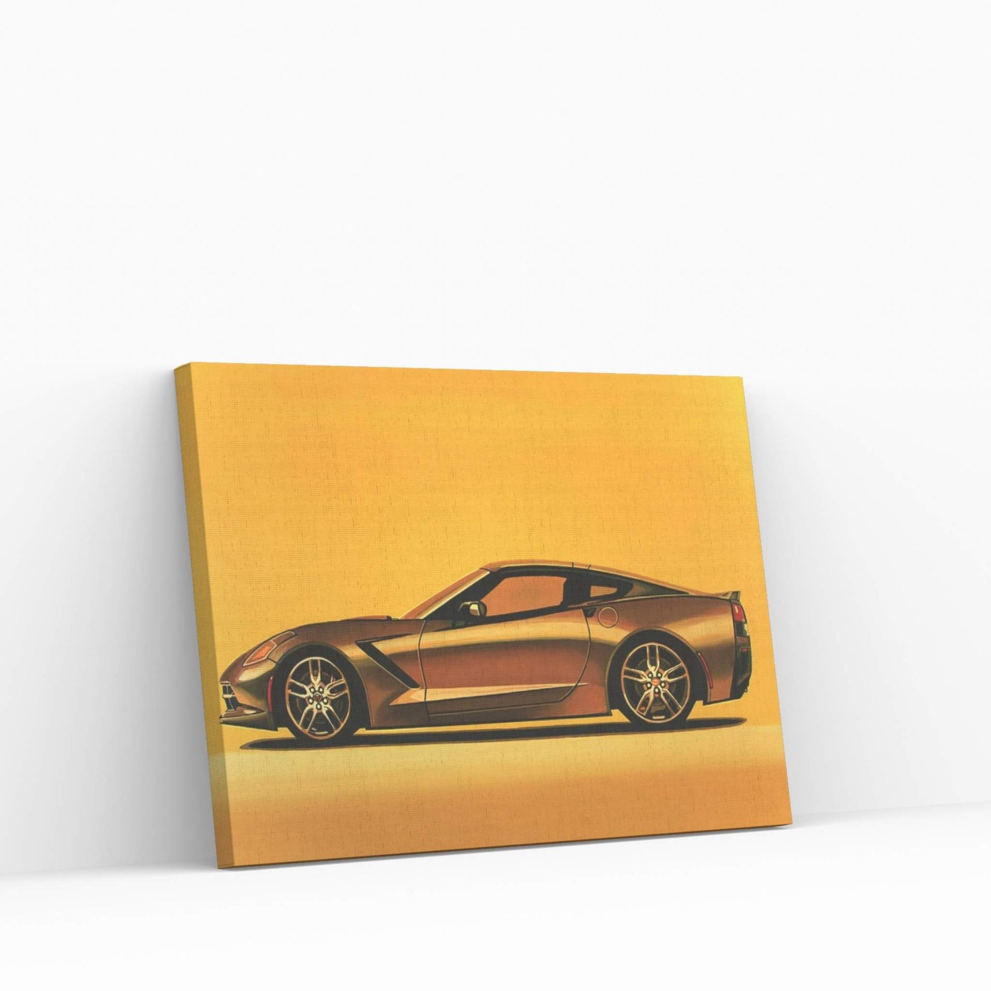 Chevrolet Corvette Stingray 2013 Canvas Wall Art - Y Canvas