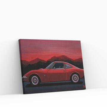 Opel GT 1969 Canvas Wall Art - Y Canvas