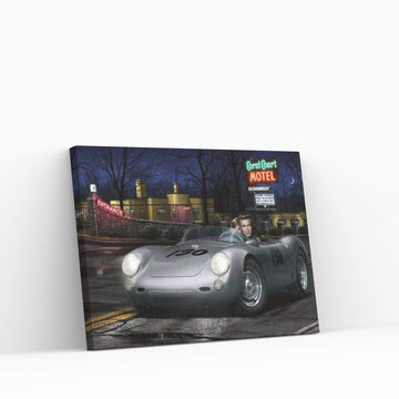 No Tell Motel II Canvas Wall Art - Y Canvas