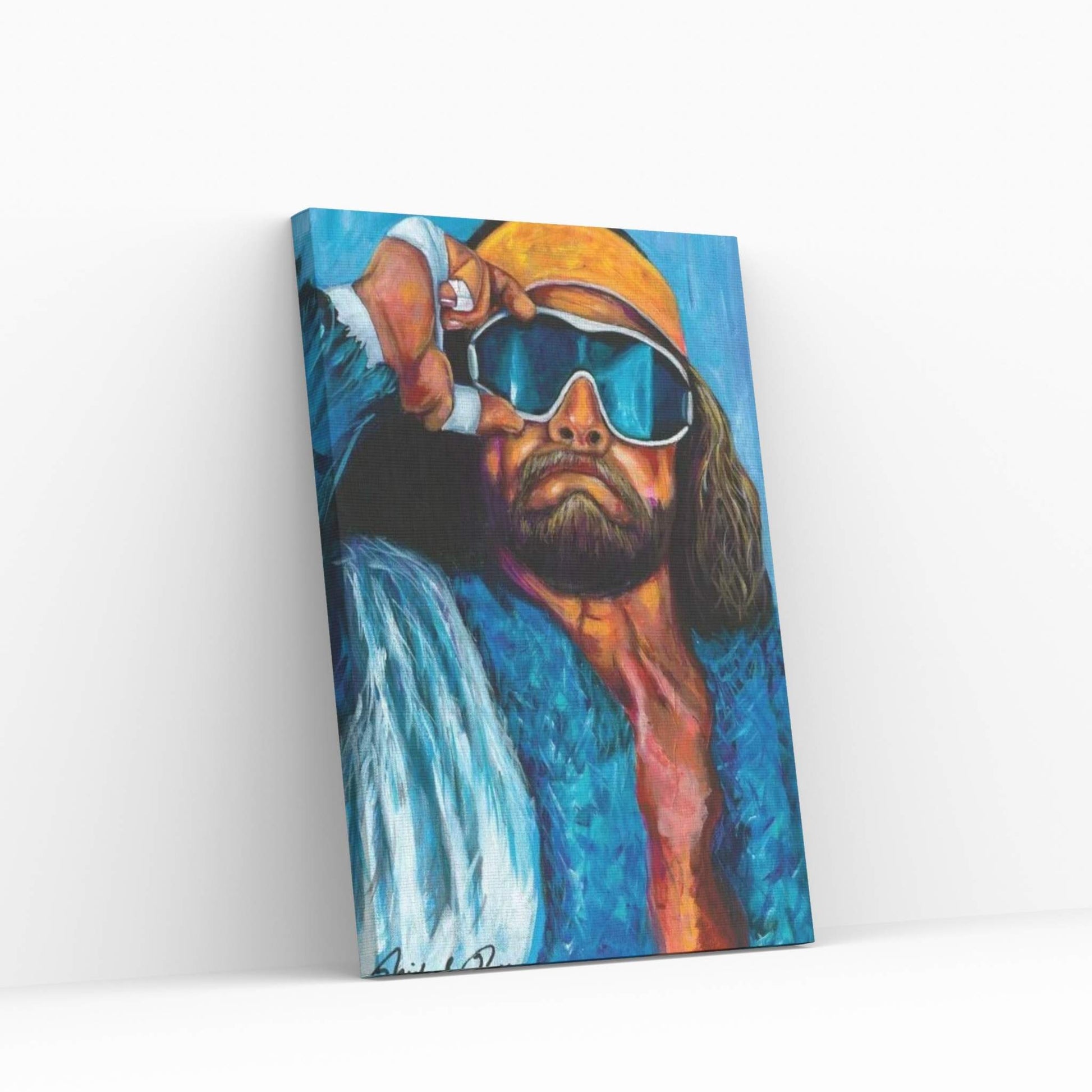 Macho Man Canvas Wall Art - Y Canvas