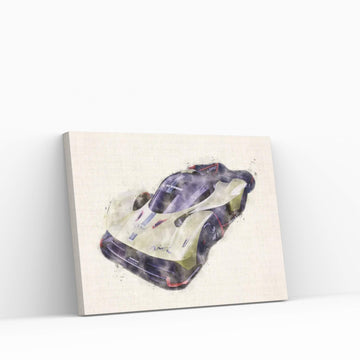 Aston Martin Valkyrie AMR Pro Canvas Wall Art - Y Canvas
