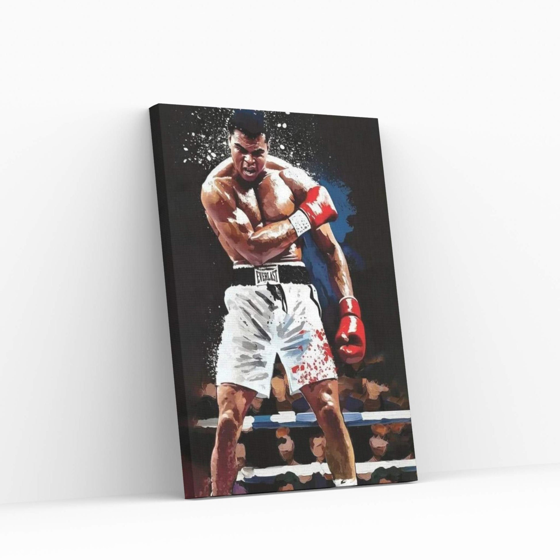 Muhammad Ali - Sting Like A Bee Canvas Wall Art - Y Canvas