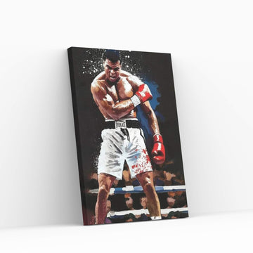 Muhammad Ali - Sting Like A Bee Canvas Wall Art - Y Canvas
