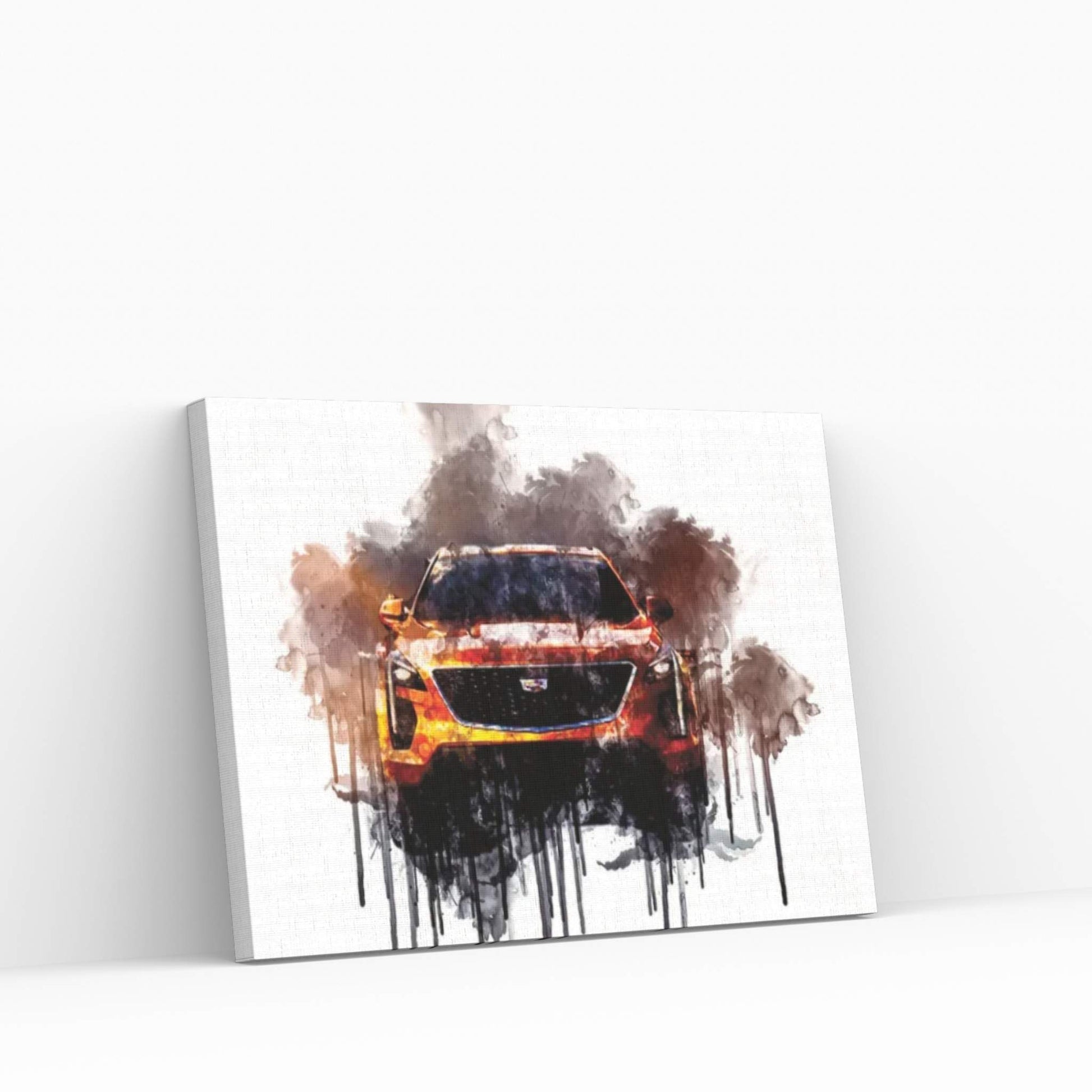 Car 2019 Cadillac XT4 Sport Canvas Wall Art - Y Canvas