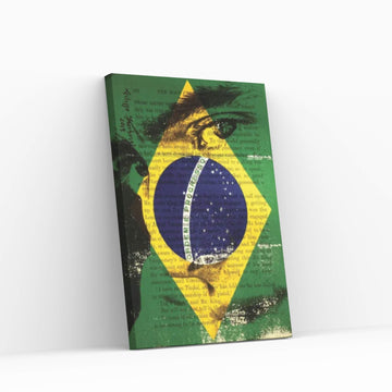 Ayrton Senna Canvas Wall Art - Y Canvas