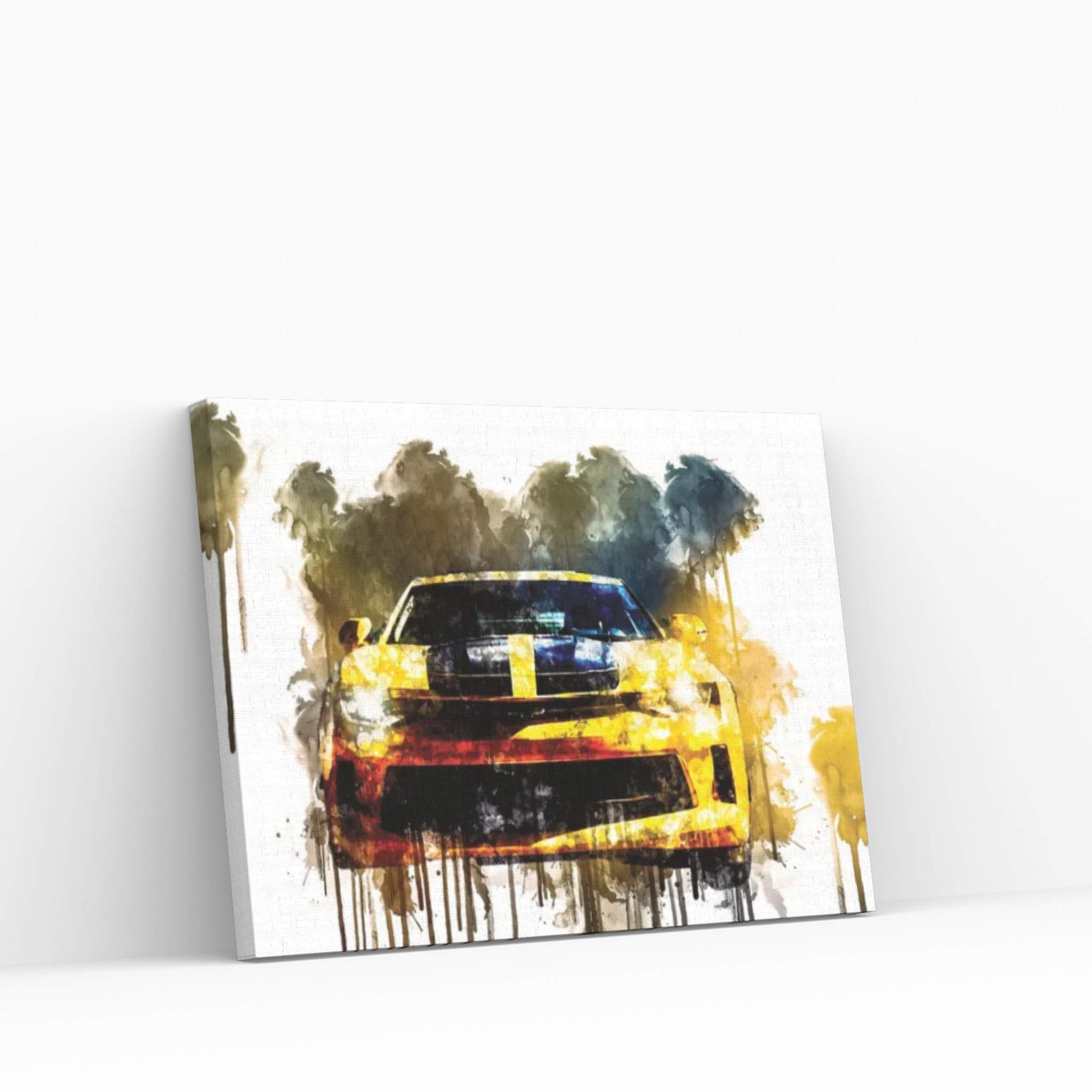 Car 2017 Chevrolet Camaro Performance Canvas Wall Art - Y Canvas