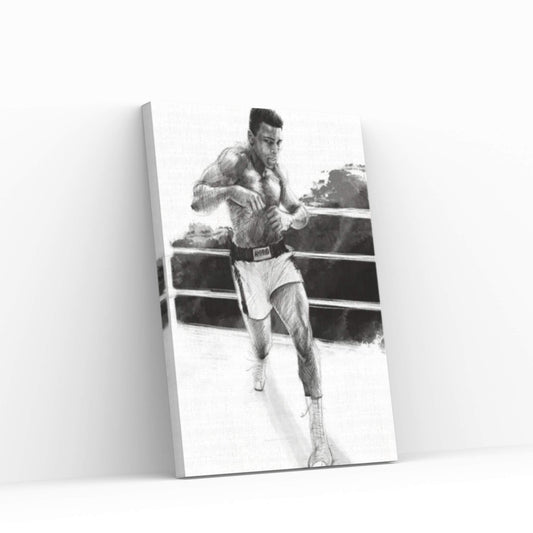 Muhammad Ali Canvas Wall Art - Y Canvas