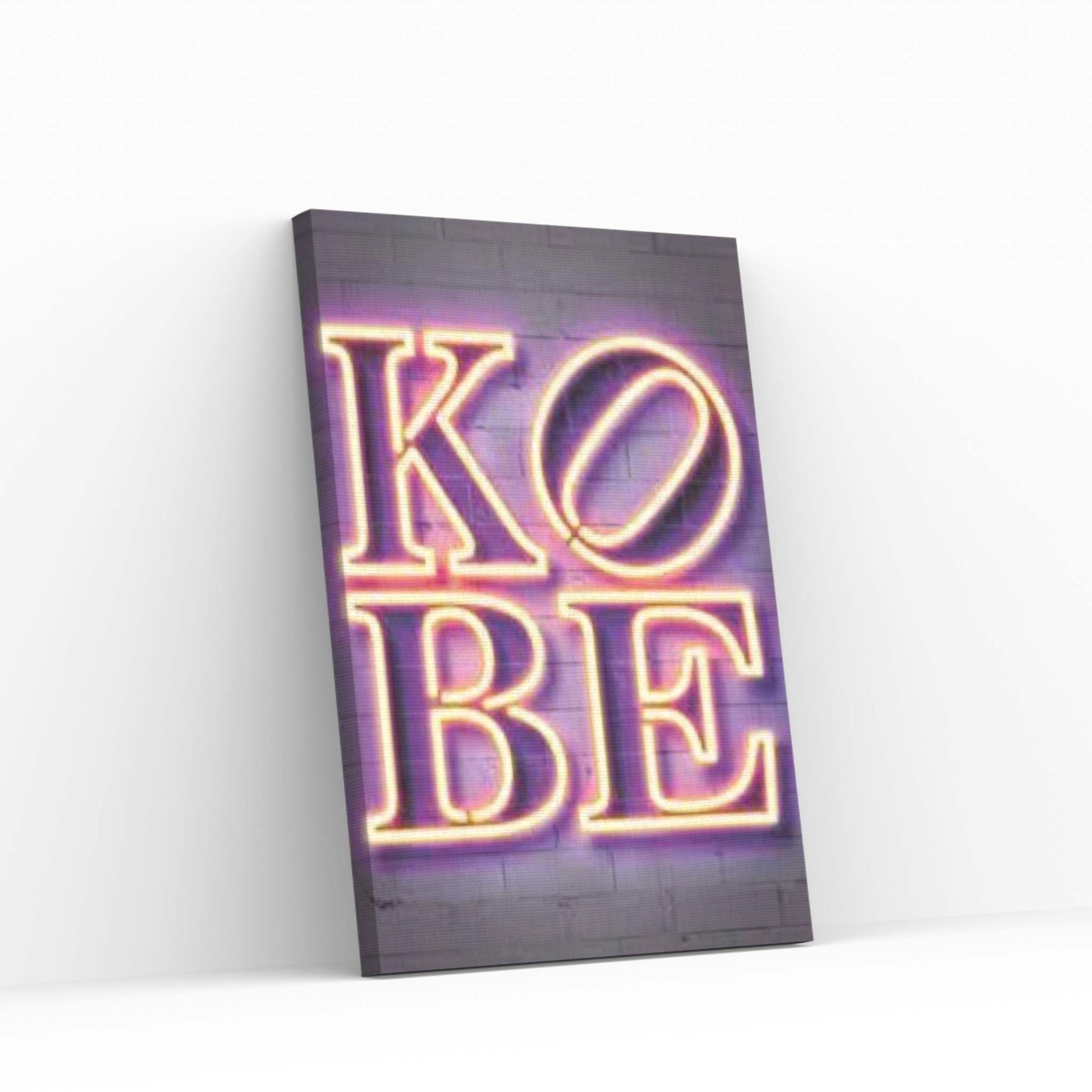 Love Kobe Canvas Wall Art - Y Canvas