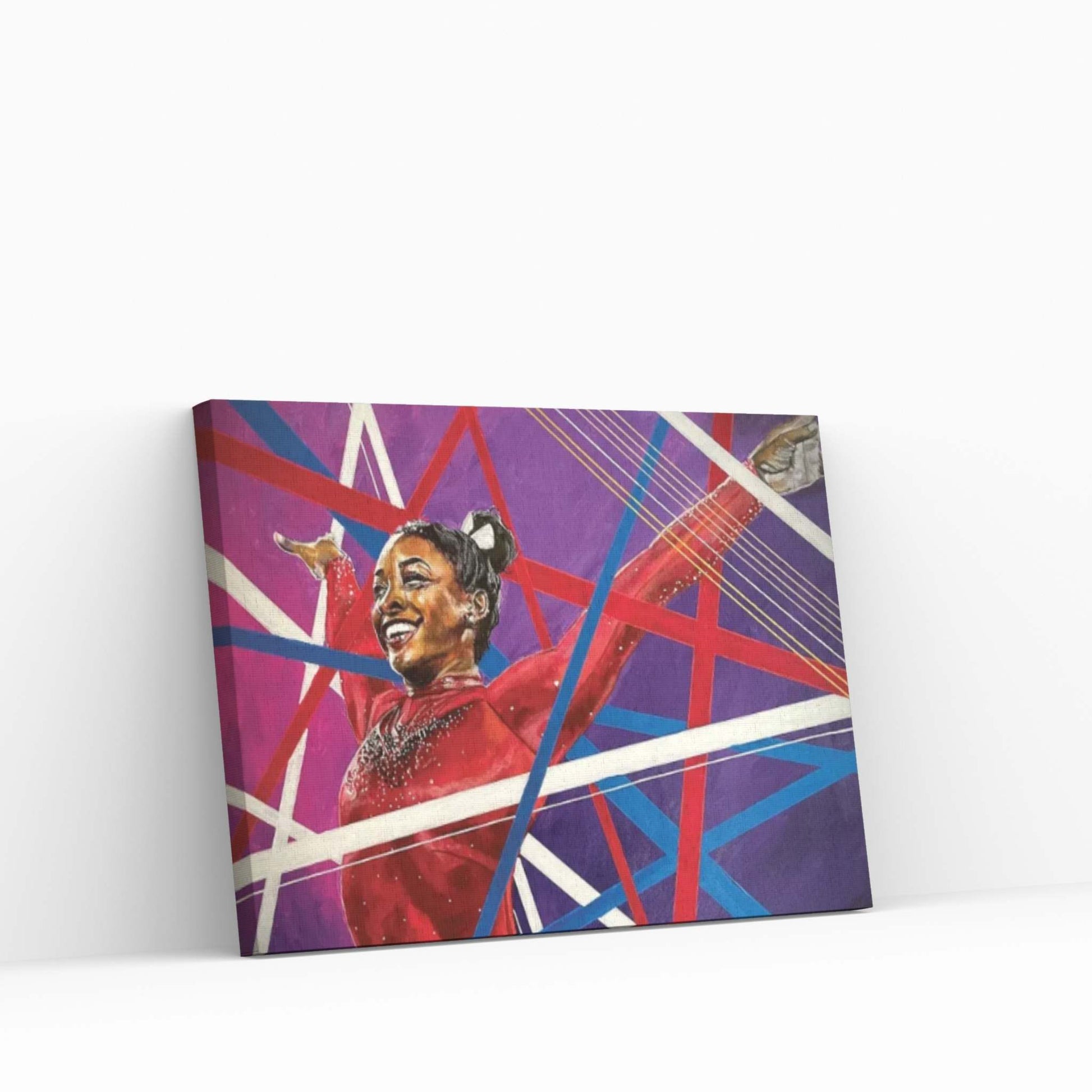 Simone Biles Canvas Wall Art - Y Canvas