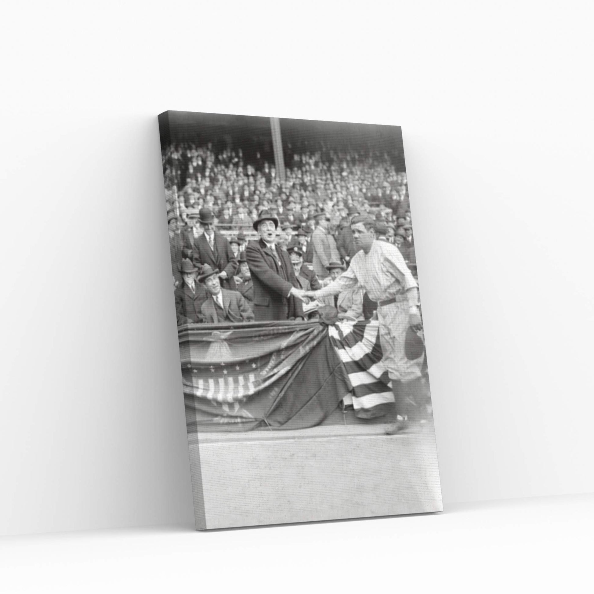 George H. Ruth Canvas Wall Art - Y Canvas