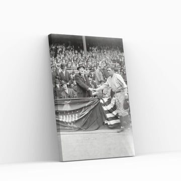 George H. Ruth Canvas Wall Art - Y Canvas