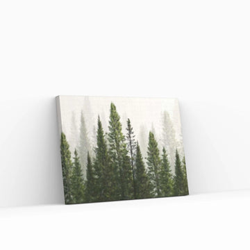 Forest Tree Print Forest Trees Canvas Wall Art,Forest Tree Wall Art Forest Canvas Wall Art Nature Art Canvas Art Forest Print - Y Canvas