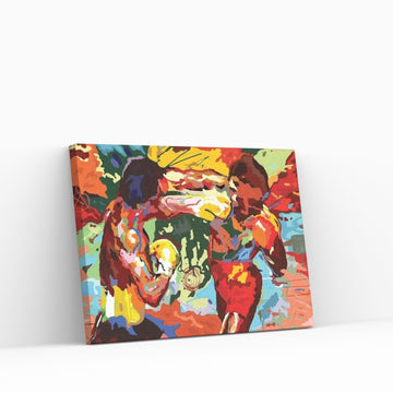 DING DING Canvas Wall Art - Y Canvas
