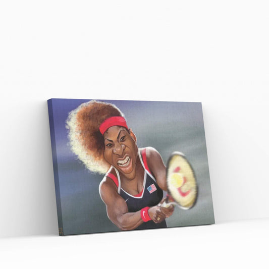 Serena Williams Canvas Wall Art - Y Canvas