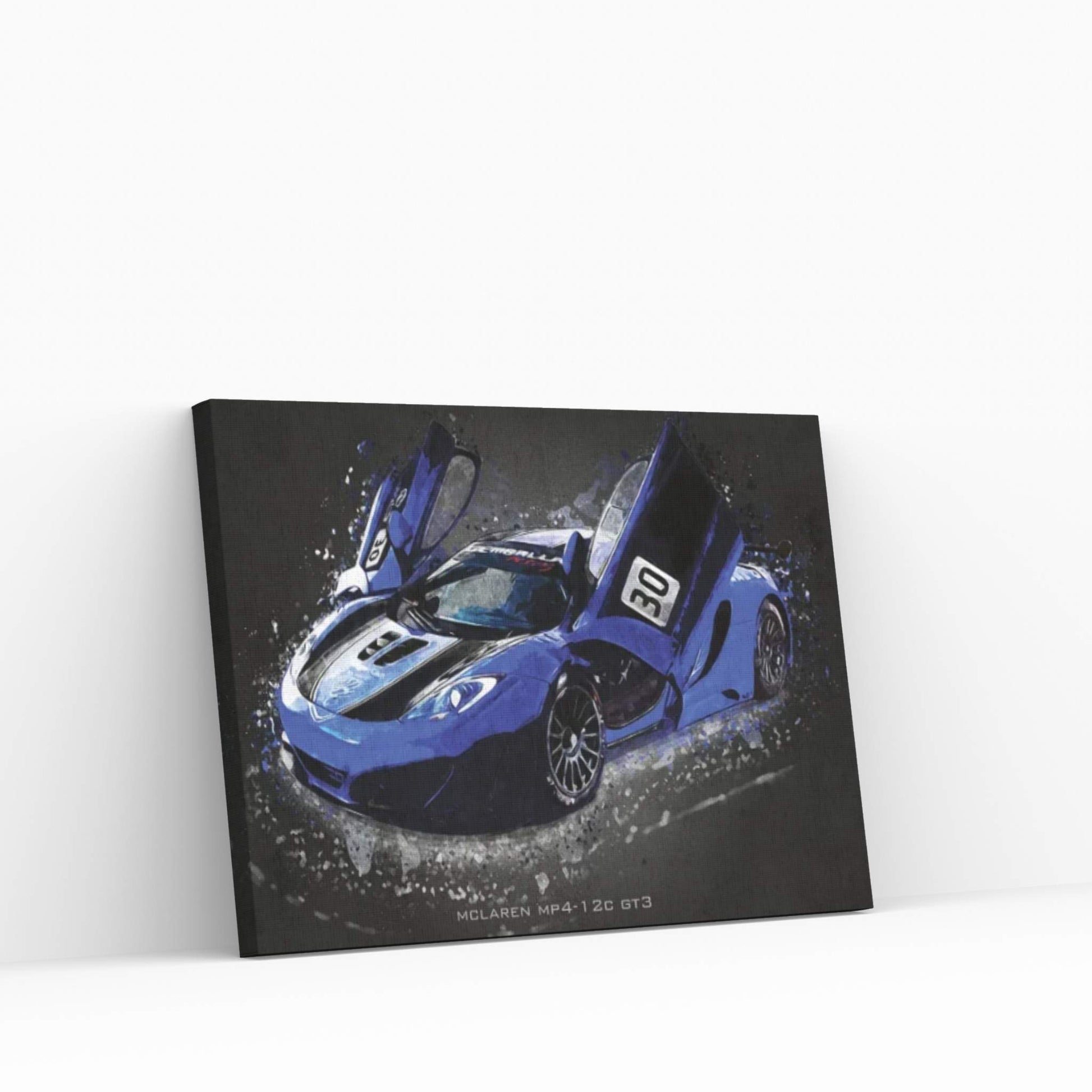 Mclaren MP4-12C GT3 Canvas Wall Art - Y Canvas