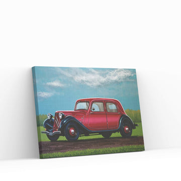 Citroen Traction Avant 1934 Canvas Wall Art - Y Canvas